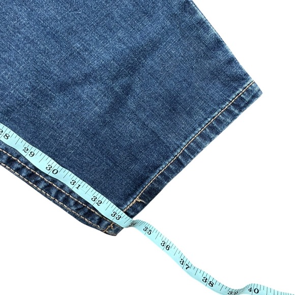 Cinch Black Label 2.0 Relaxed Straight Jeans Dark Wash Mens 40x34 Western - Picture 7 of 10